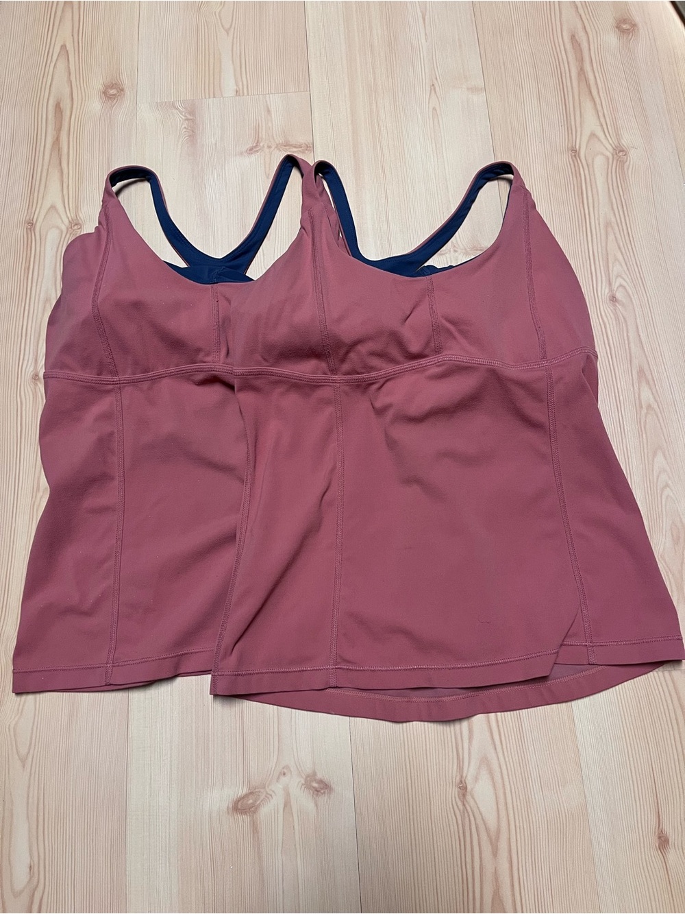 Bundle of 2 orange Prana tanks